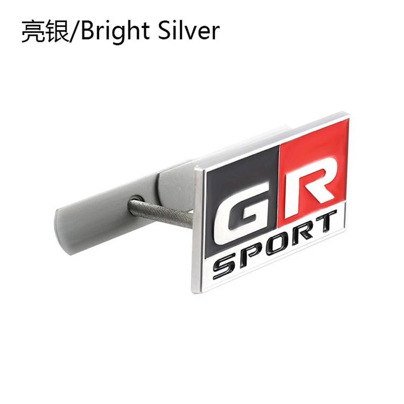 3D Metal Car Sticker GR Sport Logo Emblem Badge Decals for Toyota HV YARiS RZ RC RS C-HR Corolla Prius Harrier Camry Tacoma rav4