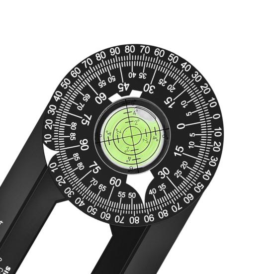 1 комплект, профессиональный транспортир для торцовочной пилы, эффективный антикоррозийный многофункциональный измеритель угла, формовочная коронка