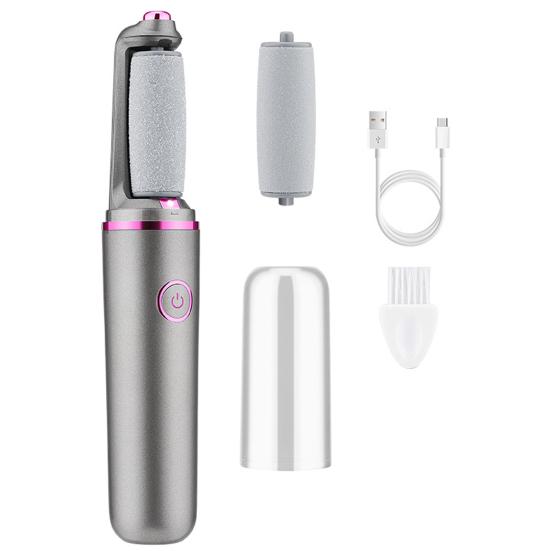 Перезаряжаемая электрическая шлифовальная машина для удаления мозолей ног, водонепроницаемый инструмент для педикюра ног для дома