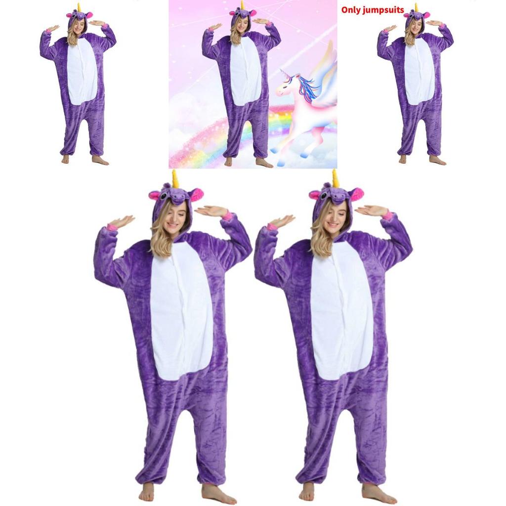 Unicorn Pajama Onesie For Women With Thick Polyester Fabric For Cozy Home Wear
