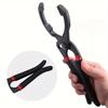 Adjust. HD Oil Filter Wrench: Non-Slip Grip, Quick Assembly, Long Handle. For Cars, Trucks, Motorcycles, ATVs, Boats.