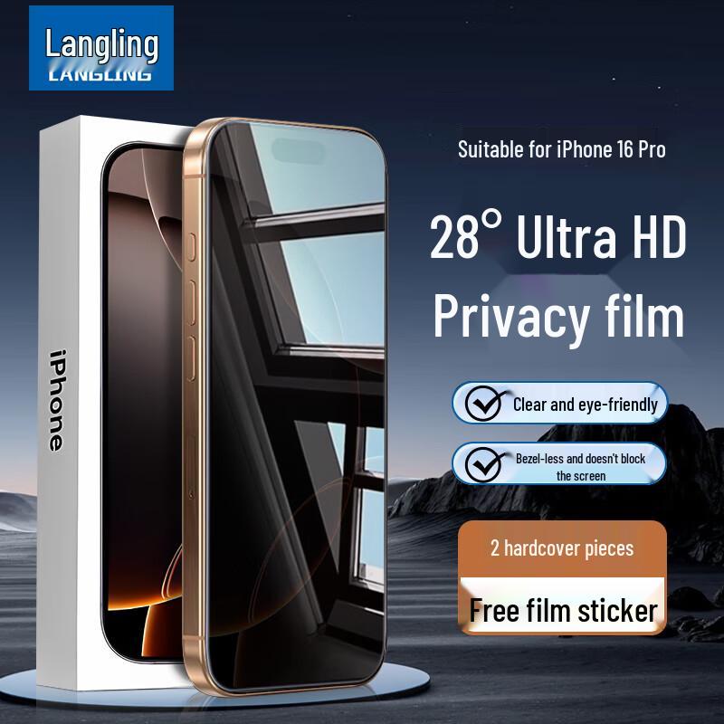 Защитные пленки премиум-класса Langling для экрана и объектива iPhone