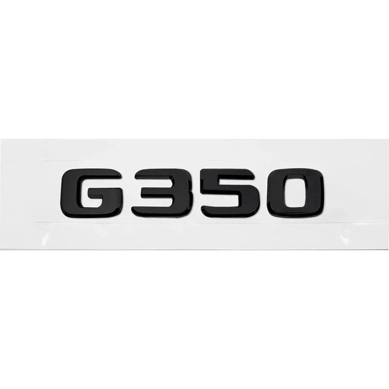 CXGSL1 ABS Car Body Letters Emblem Rear Trunk Sticker Badge for Mercedes Benz G36 G63 G65 G200 G230 G300 G350 G500 G550 G Class