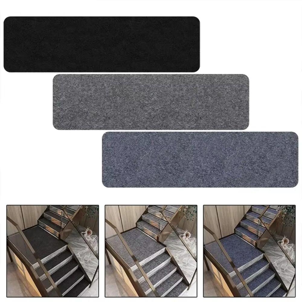 Self-adhesive Stair Tread Carpet Mat 76X20cm Door Mat New Protection Cover Pads Home Decor