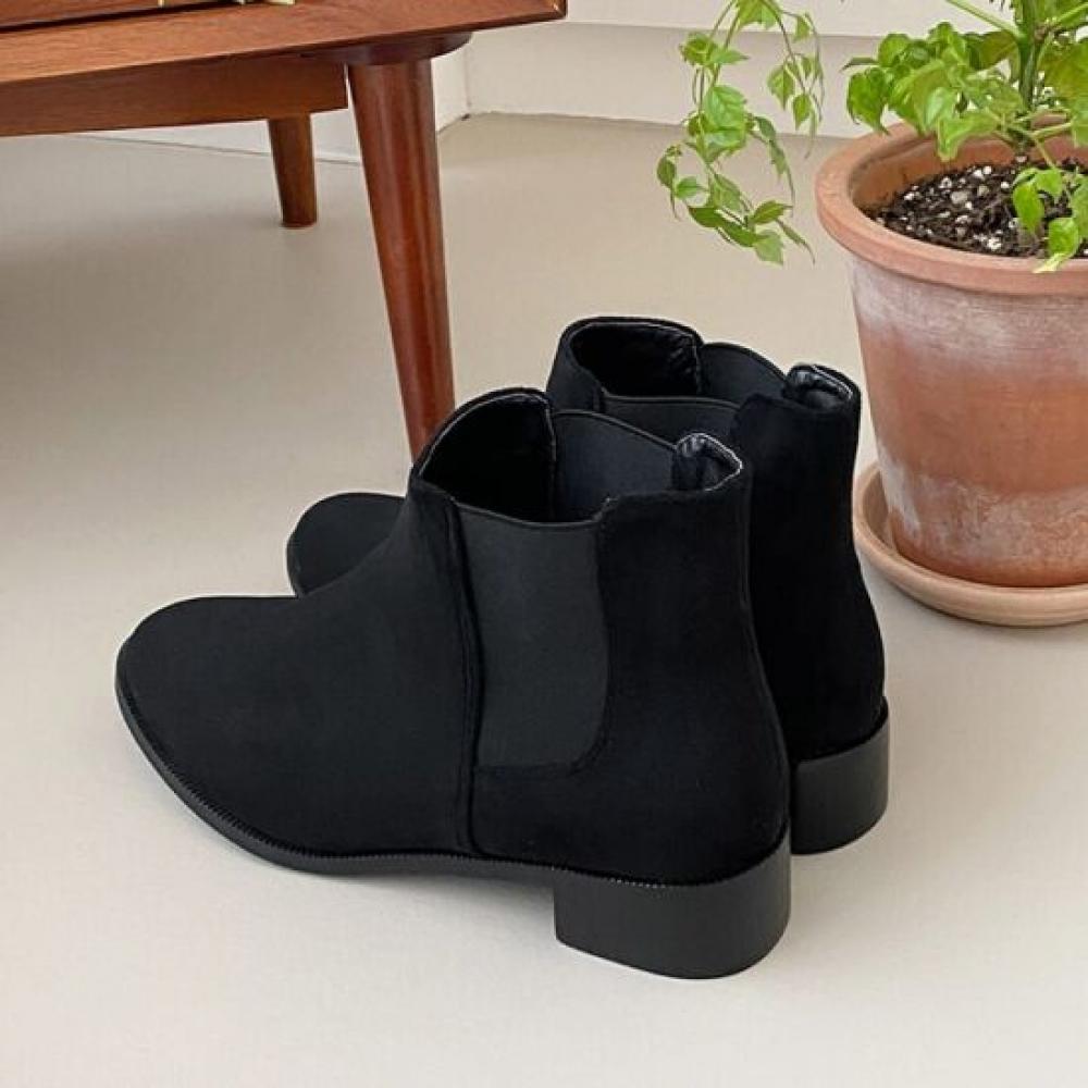 Gomvely Women Danish Basic Chelsea Boots 4cm