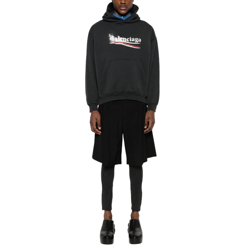 Balenciaga Sweatshirt Regular Fit Men's Black 767877TQVI71569