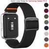 НОВЫЙ Нейлоновый Петлевой Ремешок для Samsung Galaxy Fit 3 Регулируемый Эластичный Браслет Ремешок для Часов Аксессуары для Ремешка Samsung Galaxy Fit3