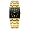 UTHAI CQ341 Fashionable Men watch waterproof calendar square stainless steel mesh with quartz watch watches for man