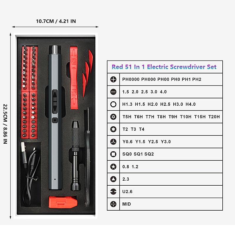 Набор электрических отверток, аккумуляторный небольшой мини-комплект электрических отверток, многофункциональный инструмент, прецизионные беспроводные отвертки, инструмент для ремонта
