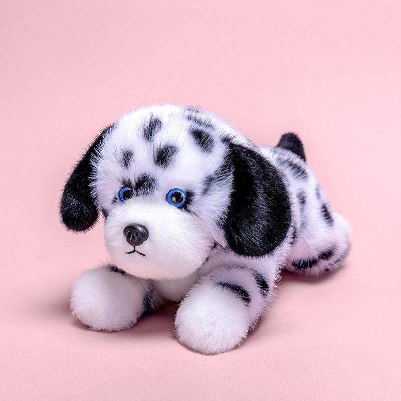 Panda Plush Toy Zoo Cheetah Souvenir Children's Soothing Cat Pillow Dalmatian Dog Ornament