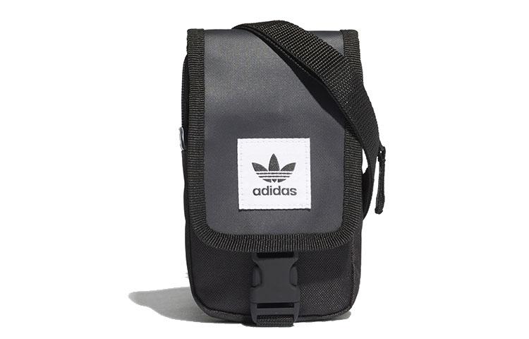 adidas Оригинальная полиэстеровая сумка через плечо, Повседневная унисекс, Черная DU6795