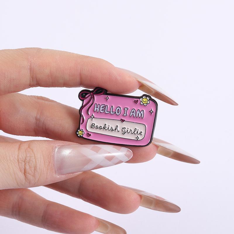 Книжные девчачьи эмалевые значки Эта книга разрушила мою жизнь 5 звезд Броши Значки на лацкан Одежда Смешные украшения Подарок для детей Друзей
