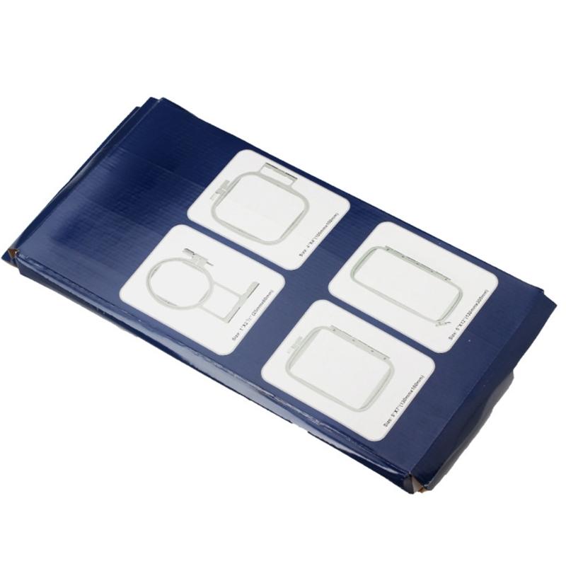 4 шт. пяльцы для вышивальной машины PC8200 PC8500 PC8500D PE770 PE700, регулируемая вышивальная рама