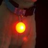 1PCS Pet Dog Flashing LED Anti-lost Pendant Clip-on Circular Collar Pet Supplies