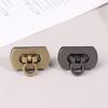 1Pc Metal Tiny Bag Clasp Turn Lock Twist Lock Clasp Leather Craft Women Bag Handbag Shoulder Bag Purse Diy Bag Hardware