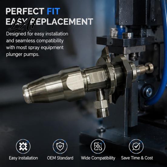High Pressure Paint Pump Assembly Airless Sprayer Replacement for 390 PC 395 490 Pro 495 595 Finish Finish Steel Plunger Parts Connect/PC Spraying