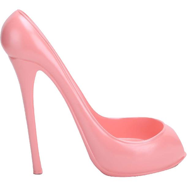 TOPINCN Wine Rack Synthetic Wine Bottle Display Holder Innovative Highheeled Shoe Shape Home Decoration Accessories()