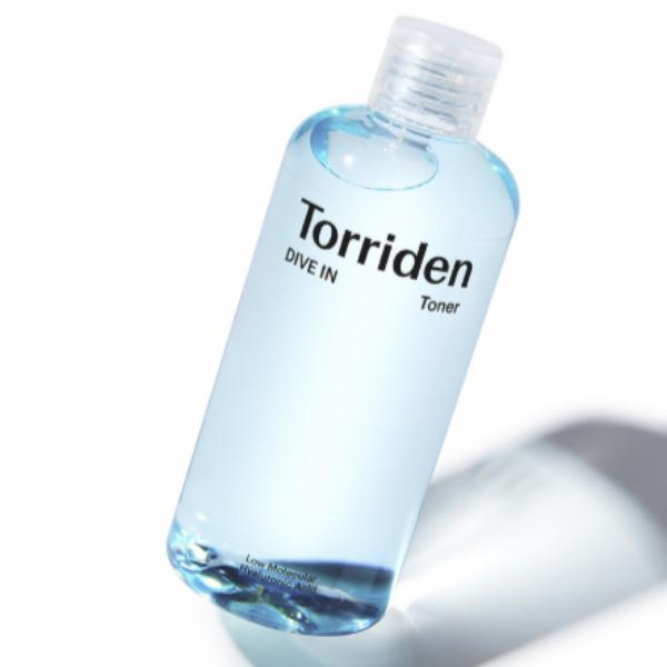 Torriden Dive-In Тонер с гиалуроновой кислотой Корейский глубоко увлажняющий тонер для лица для сухой и обезвоженной кожи Увлажняющий тонер 300 мл
