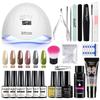 Mobray Manicure Set Professional Full Acrylic Nail Kit Set For Nail Gel Nails Complete Kit Nail Extension Polygels Set