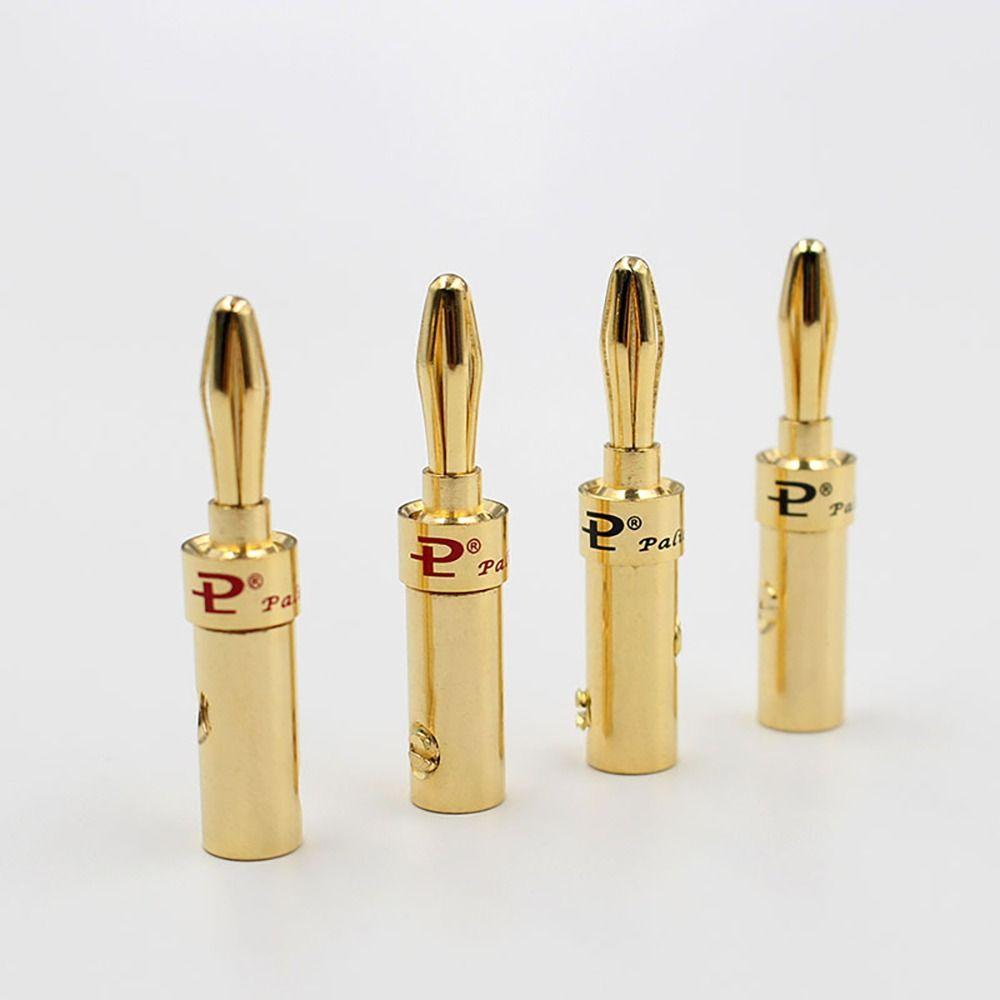 2 шт. Музыкальный акустический кабель Cross Banana Speaker Plug Black Red Audio Banana Connectors