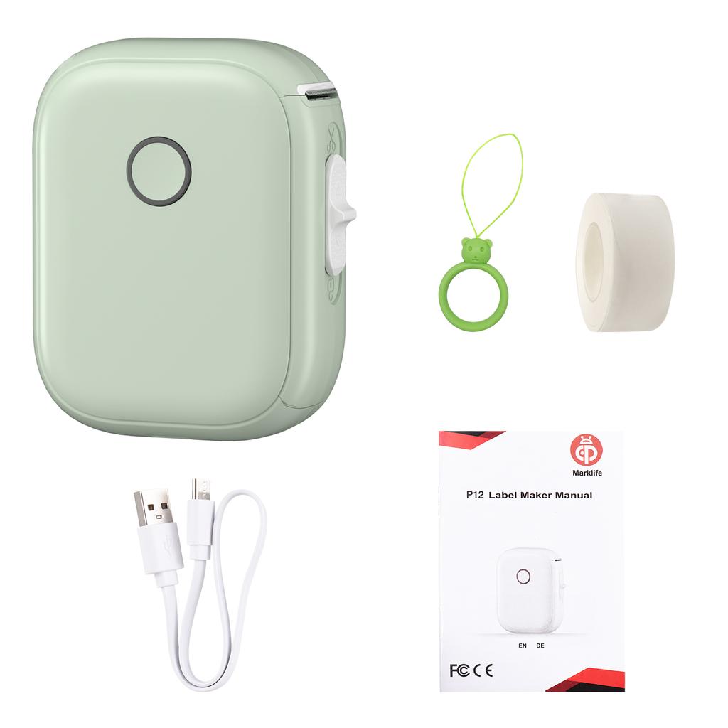 Mini Label Maker Machine Pocket Labeler Sticker Thermal Printer for Organizing Adhesive Tag DIY