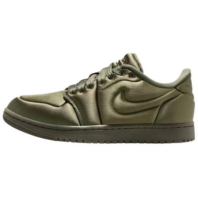 Air 1 Low Method of Make Satin Medium Olive Женские кроссовки Зеленые HF3969-201