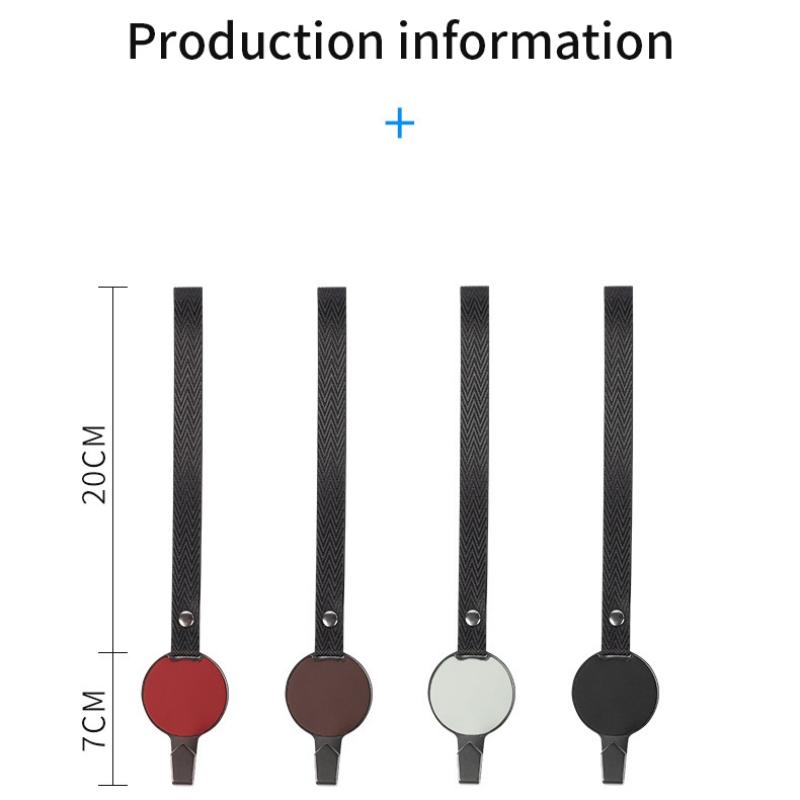 1 шт. Универсальный крючок для спинки сиденья автомобиля, портативный металлический кожаный автомобильный зажим для крепления, держатель для вешалки для продуктовых сумок, крючок для вешалки на подголовник автомобиля