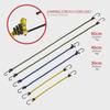 6-Piece Outdoor Elastic Rope Set for Tents, Clotheslines, and Camping Accessories