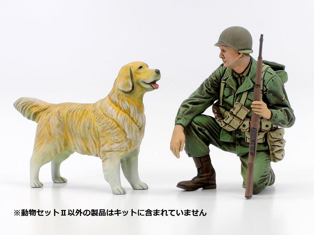 TAMIYA Military Miniature Series Animal Set II Plastic Model 35385 1/35 No.385