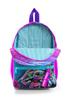Рюкзак Mini Yuva Розовый Фиолетовый Черепаха с рисунком и двумя отделениями 23556