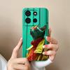 For itel A60 A60S Case Cute Design Soft Liquid Silicone Shockproof Bumper For itel A60 S Camera Protection High Quality Fundas