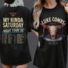 Футболка Luke Combs My Kinda Saturday Night Tour 2026, Подарок для фаната кантри-музыки