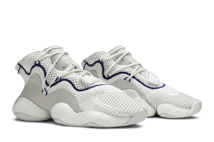 Men's Sneakers adidas Crazy BYW LVL 1 White Running White/Clear Brown/Collegiate Royal