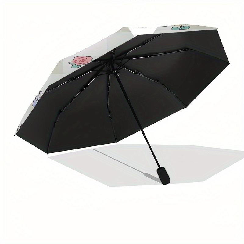 Winnie The Pooh, Honey Pot Automatic Opening and Closing Umbrella, Compact Travel Umbrella, Lightweight and Portable, Suitable for Beach Com
