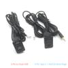 4 6 Pin Dual USB Type-C Panel Car Dash Flush Mount 3.5mm AUX RCA Charger Data Cable Adapter for Android Multimedia Radio Player