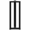 Vidaxl Nogi Do Stołu Konsolowego, 2 Pcs., Czarne, 25X28X(72-73) Cm