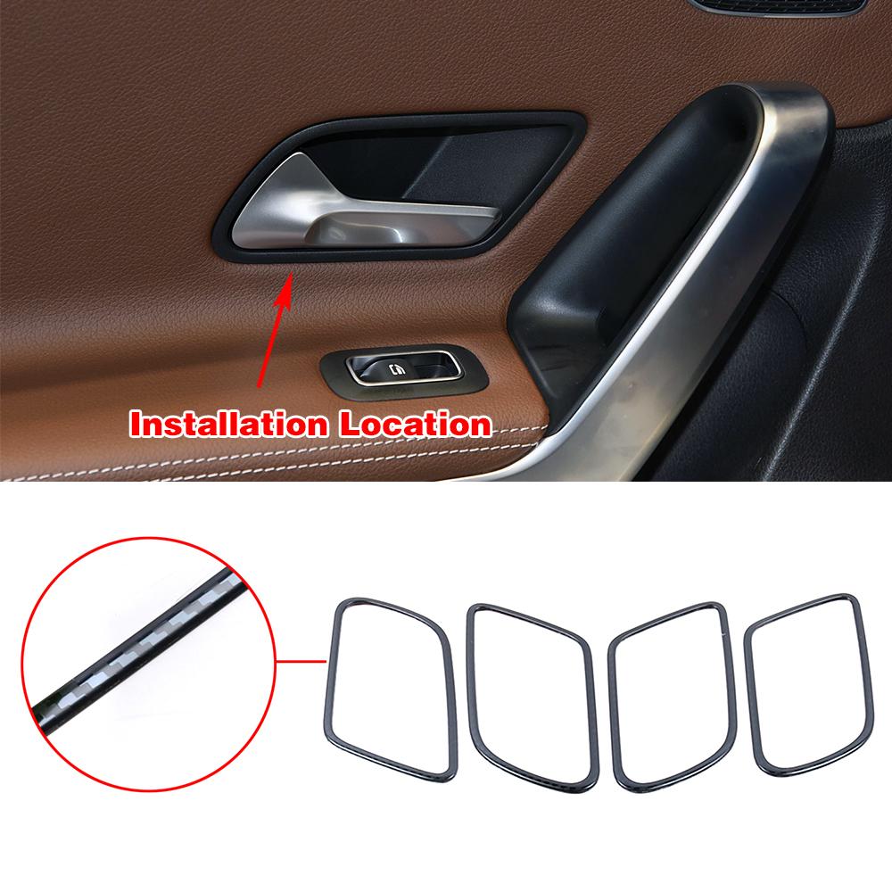 Цвет углеродного волокна для Mercedes Benz CLA Class C118 CLA180 CLA200 CLA220 CLA260 Стайлинг автомобиля Деталь интерьера Ремонт Отделка Наклейка