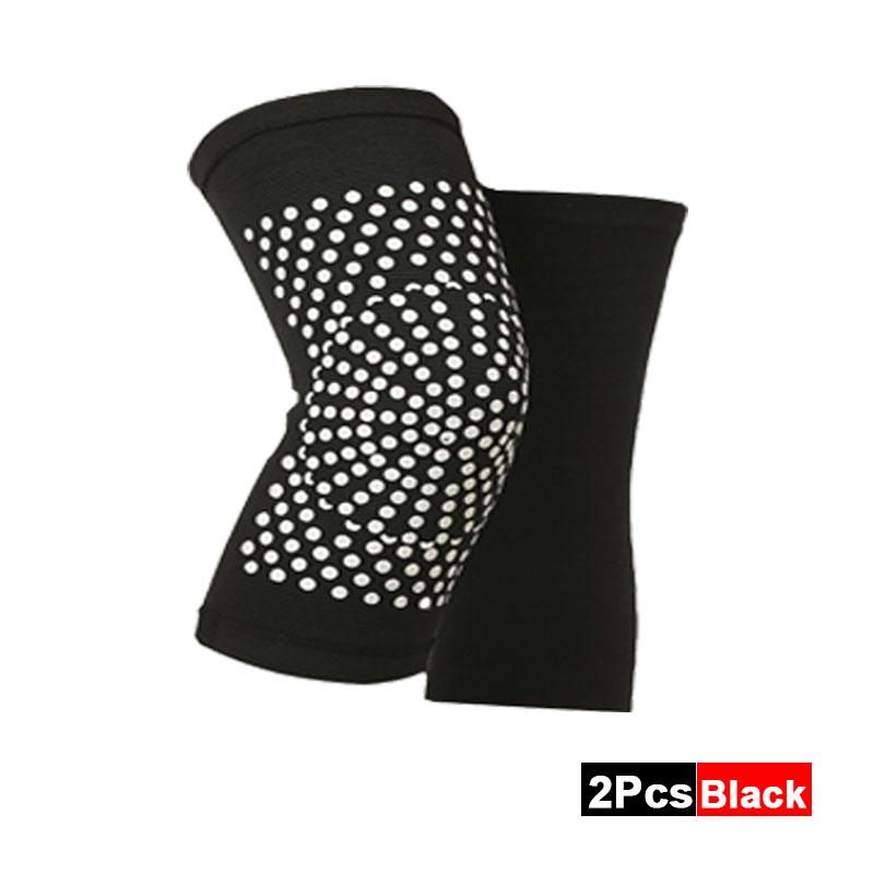 1 пара самонагревающихся поддерживающих наколенников, теплые наколенники для облегчения боли в суставах, восстановления после травм, пояс, массажер для коленей, грелка