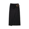 Kaslead New Arrival Women's Fashion Style Linen Blend Short Top Skirt 7969033 7969034