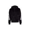 Logo Three Stripes Hooded Drawstring Jacket Men Jacket Black H47896