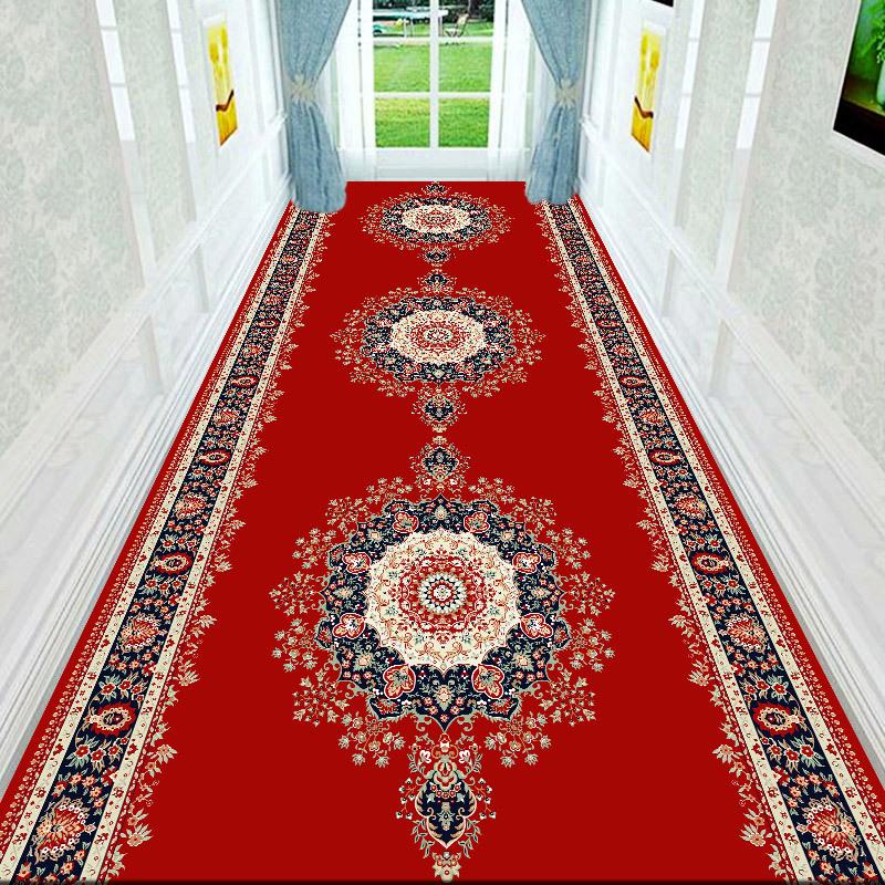 Hotel Carpet Floor Mat Entrance Hallway Corridor Staircase 3D Long Strip Home Carpet