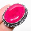 Ruby Gemstone Handmade Christmas Gift Jewelry Ring Size 7