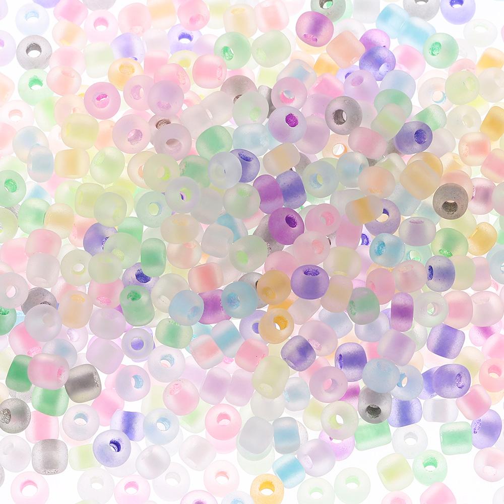 3mm Glow In the Dark Beads Colorful Pony Luminous Beads Acrylic Necklaces