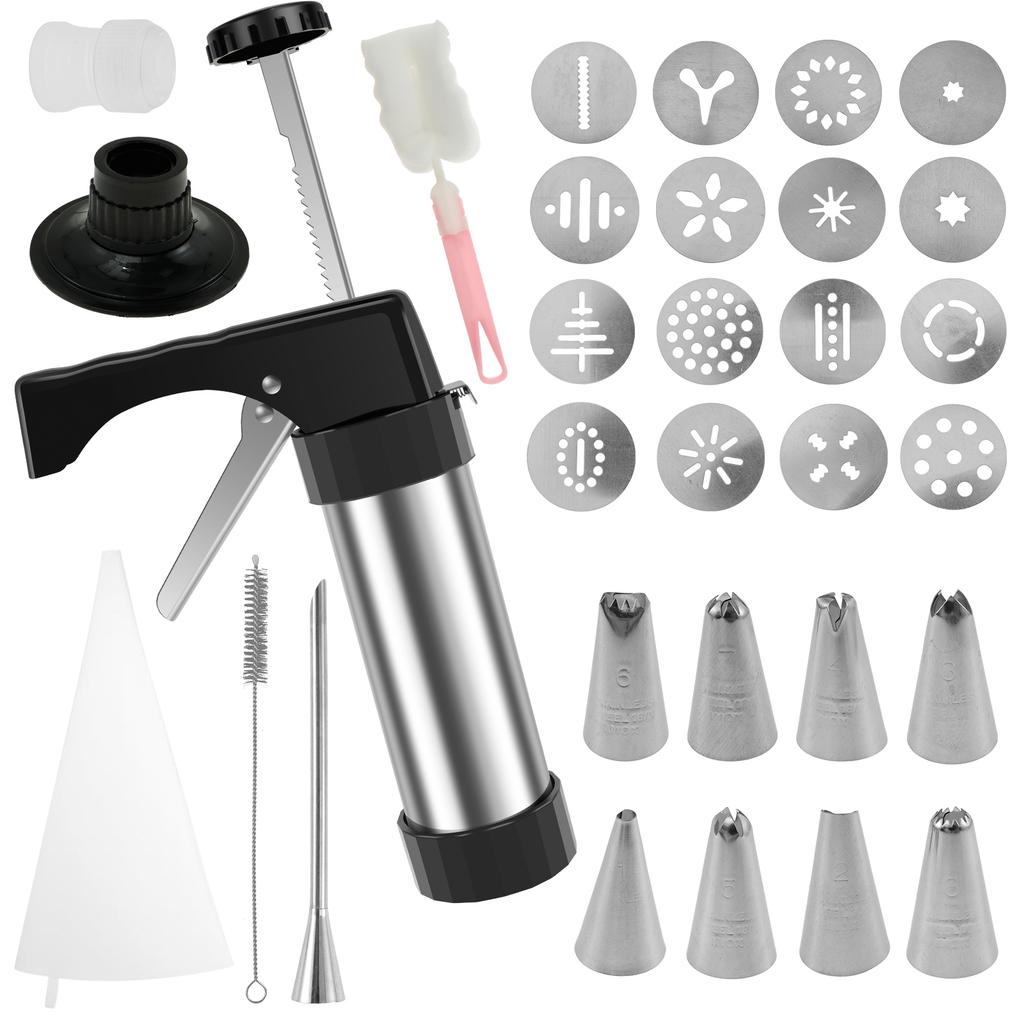 Машина для приготовления чуррос Утолщенная нержавеющая сталь Набор для приготовления чуррос Многофункциональная машина для приготовления чуррос Пистолет-набор Домашнее печенье чуррос