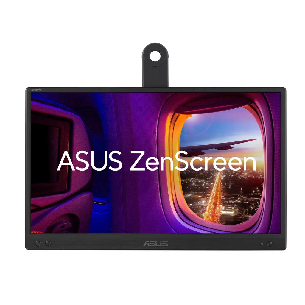 ASUS ZenScreen Portable Monitor 16 Inches Inches Light Year MB166CR-J - (15.6 display)/Full HD/IPS/USB Type-C/Flicker-free/Blue filter/Non-glare