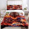 Admire Saint Seiya Pattern Cartoon Duvet Cover Set HD Одеяло Cover для детей Постельные комплекты Постельное белье Декор для спальни