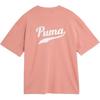 Puma Футболка Team Lifestyle Series Casual с круглым вырезом, удобная, с коротким рукавом, мужская, цвет розовый 537874-24