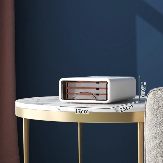 Ящик для хранения, прозрачный ящик, многофункциональный штабелируемый органайзер для канцелярских принадлежностей, настольный ящик для хранения