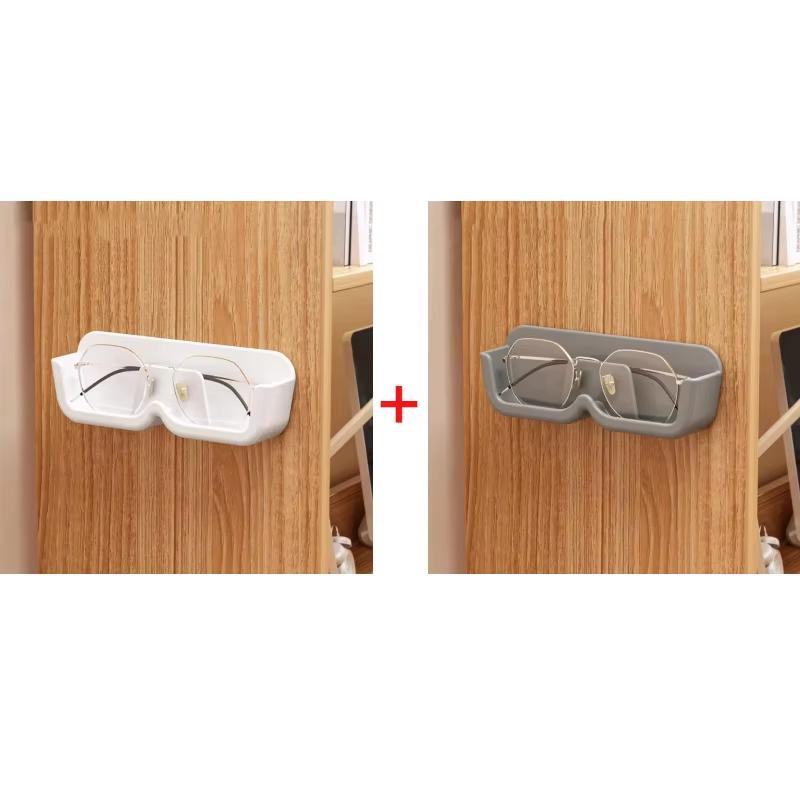 1/2/3 шт. Настенный ящик для хранения очков, самоклеящийся, без перфорации, стеклянный шкаф для демонстрации, ящик для хранения очков, органайзер для солнцезащитных очков