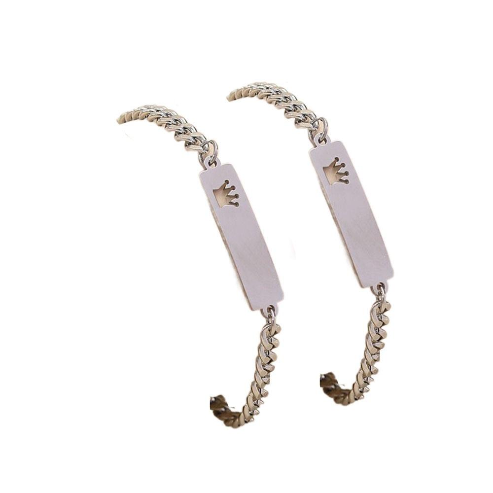 Stainless Steel Stainless Steel Bracelet Adjustable Star Sun Heart Cutout Bracelet Female